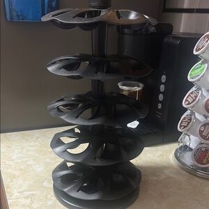 Black Coffee Pod Holder- NESPRESSO VERTUO